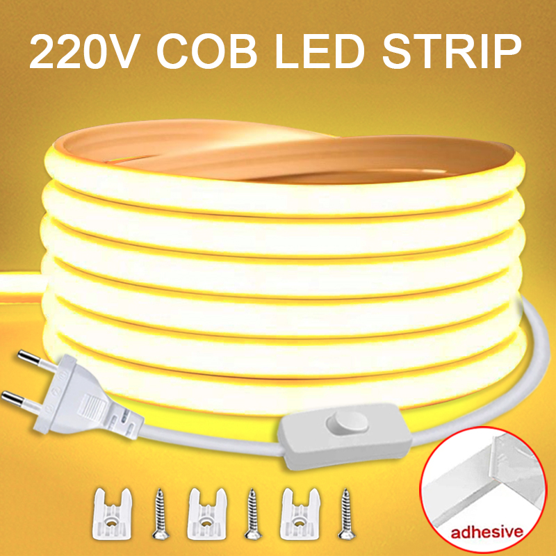 Outdoor Power Strip Weatherproof - Taśma Led 220V z włącznikiem/wyłącznikiem Wodoodporna